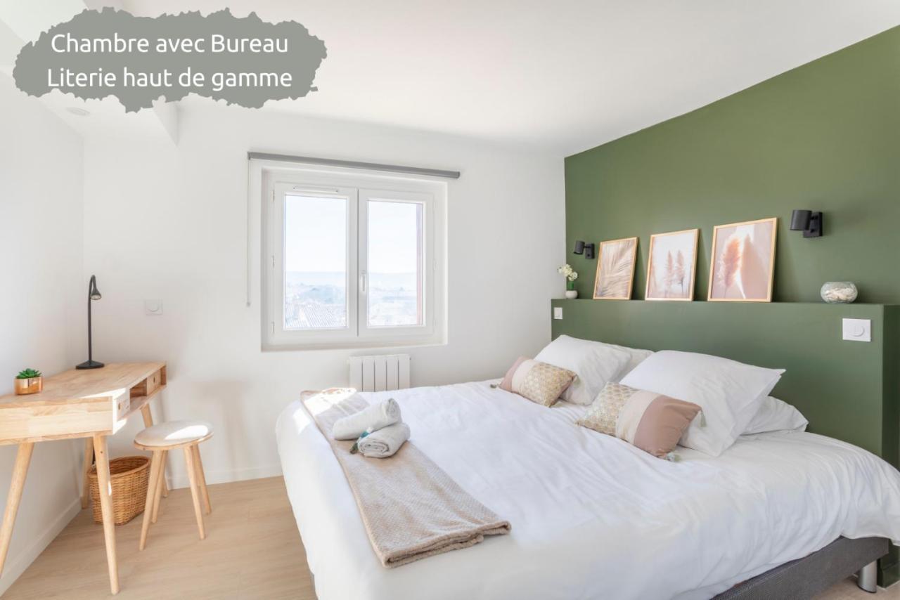 Mont Ventoux - Terrasse - Vue Degagee - Linge De Qualite - Fibre - Confort Гардан Екстериор снимка
